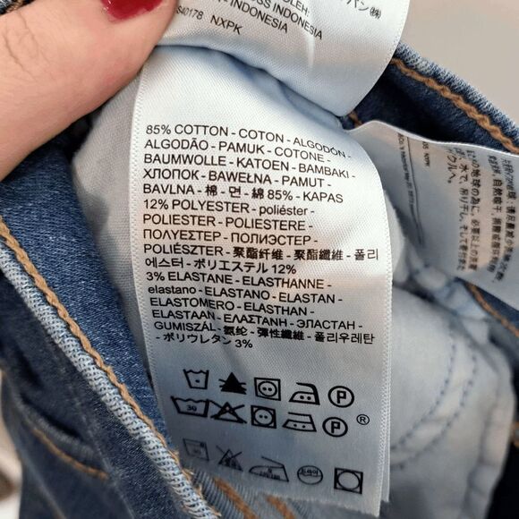 Levi's 710 Super Skinny Jeans size 29 - Picture 7 of 8